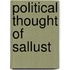Political thought of sallust