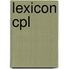 Lexicon cpl by Hesychius Alexandrinus