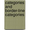 Categories and border-line categories door Burney Bos