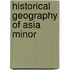 Historical geography of asia minor