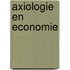 Axiologie en economie