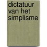 Dictatuur van het simplisme door Aerts