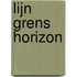 Lijn grens horizon
