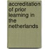 Accreditation of prior learning in The Netherlands