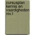 Cursusplan kennis en vaardigheden niv.1