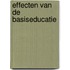 Effecten van de basiseducatie