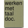 Werken met taal doc. by Ebbers