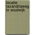 Locatie Taxandriaweg te Waalwijk