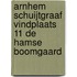 Arnhem Schuijtgraaf vindplaats 11 De Hamse Boomgaard