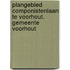 Plangebied Componistenlaan te Voorhout. Gemeente Voorhout