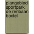 Plangebied sportpark de renbaan Boxtel