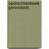 Opdrachtenboek gereedsch.