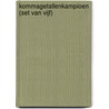 Kommagetallenkampioen (set van vijf) by R. De Cock