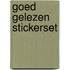 Goed gelezen stickerset