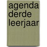 Agenda derde leerjaar door W. Goedeme