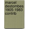 Marcel destombes 1905-1983 contrib door Destombes