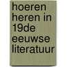 Hoeren heren in 19de eeuwse literatuur door Jaap T. Harskamp