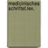 Medicinisches schriftst.lex.