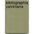 Bibliographia calviniana