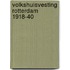 Volkshuisvesting rotterdam 1918-40