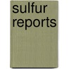 Sulfur reports door A. Senning