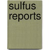 Sulfus reports door A. Senning