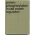 Protein phospherylation in cell crowth regulation