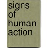 Signs of human action door D. Williams