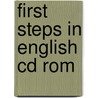 First steps in english cd rom door Onbekend