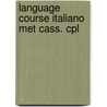 Language course italiano met cass. cpl door Onbekend