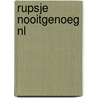 Rupsje Nooitgenoeg NL by Unknown