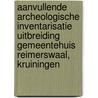 Aanvullende archeologische inventarisatie uitbreiding gemeentehuis Reimerswaal, Kruiningen by J. Ras