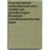 Inventariserend Veldonderzoek door middel van grondboringen Bouwplan Carmelitessenklooster, Beek door L.R. Van Wilgen