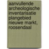 Aanvullende archeologische inventarisatie plangebied nieuwe Markt, Roosendaal door A.E. Gazenbeek
