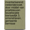 Inventariserend Veldonderzoek door middel van proefsleuven Bouwlocatie Biertsedijk 3, Simonshaven, Gemeente Bernisse by L.R. Van Wilgen