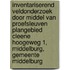 Inventariserend Veldonderzoek door middel van Proefsleuven Plangebied Cleene Hoogeweg 1, Middelburg, Gemeente Middelburg