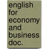 English for economy and business doc. door Clarke