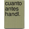 Cuanto antes handl. door Halm