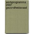 Werkprogramma 2007 Gezondheidsraad