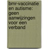BMR-vaccinatie en autisme: geen aanwijzingen voor een verband door K. Groeneveld