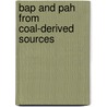 BaP and PAH from coal-derived sources door J. Rijnkels