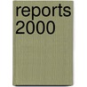 Reports 2000 door Health Council of the Netherlands