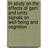 TN study on the effects of GSM and UMTS signals on well-being and cognition