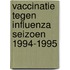 Vaccinatie tegen influenza seizoen 1994-1995