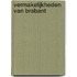 Vermakelijkheden van Brabant