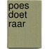 Poes doet raar