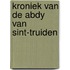 Kroniek van de abdy van sint-truiden