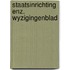 Staatsinrichting enz. wyzigingenblad