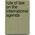 Rule of law on the international agenda