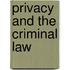Privacy and the criminal law